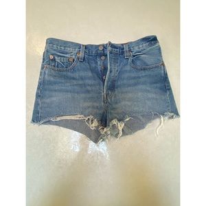 Levi’s Button Fly Denim Shorts